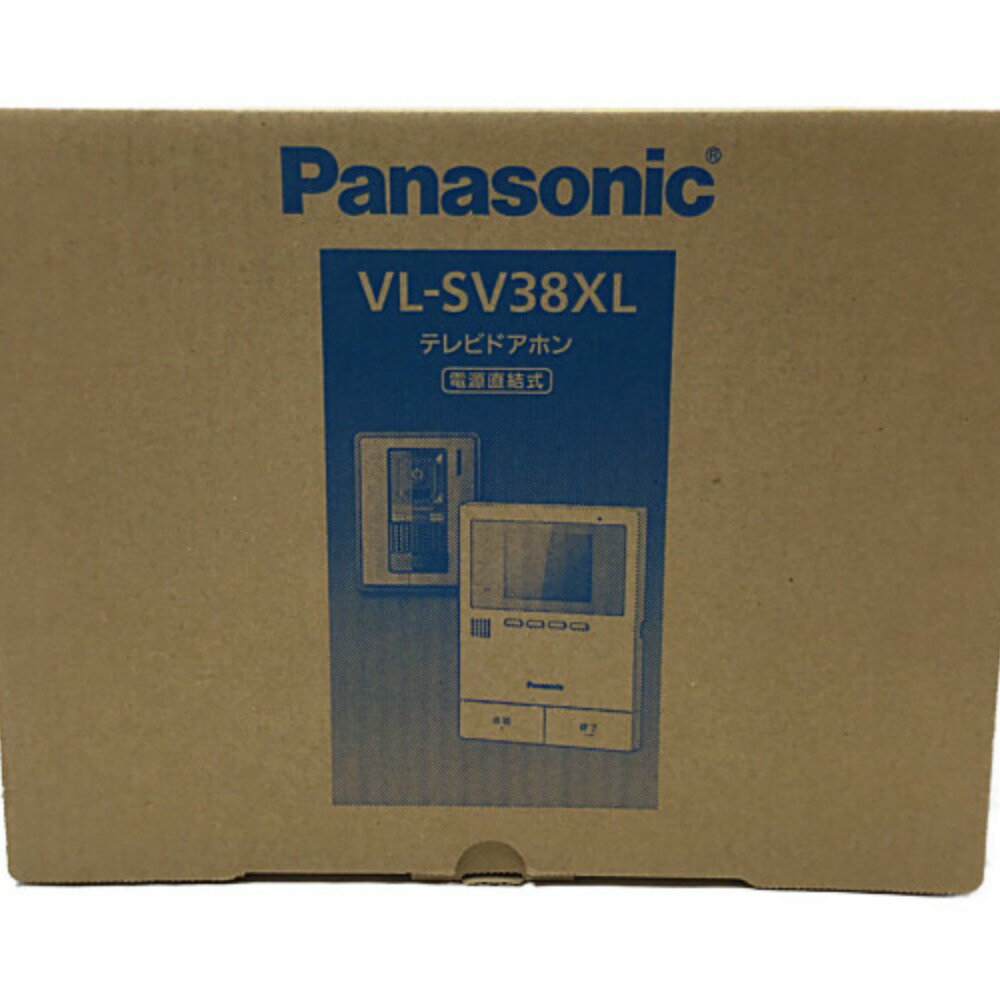 ΘΘ【中古】Panasonic パナソニック テレビドアホン 未使用品 付属品完備 VL-SV38XL Sランク