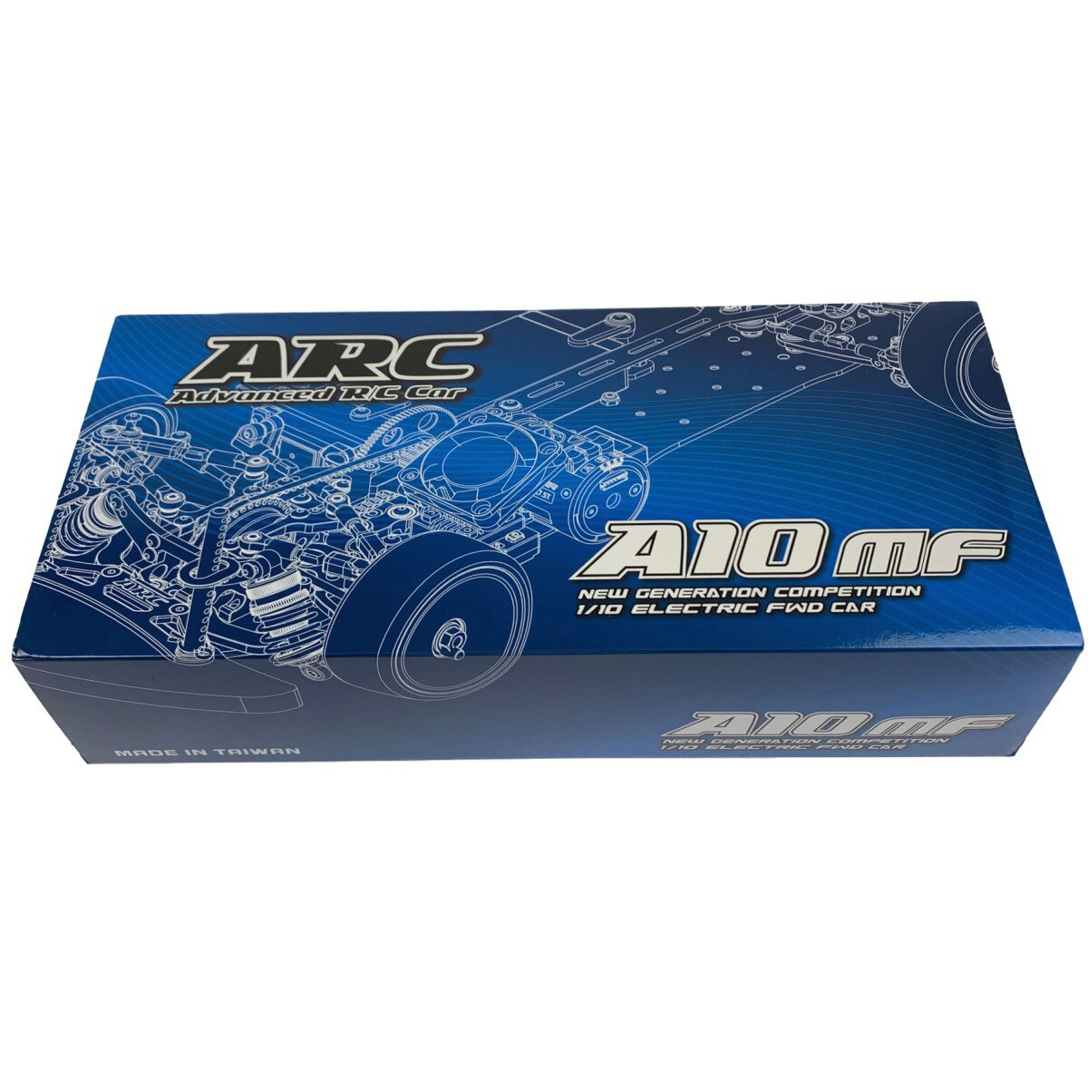 ▽▽【中古】ACTIVE HOBBY R100034 ARC A10MF 1/10 FWDカーボン仕様キット A10MF 内袋未開封 Sランク