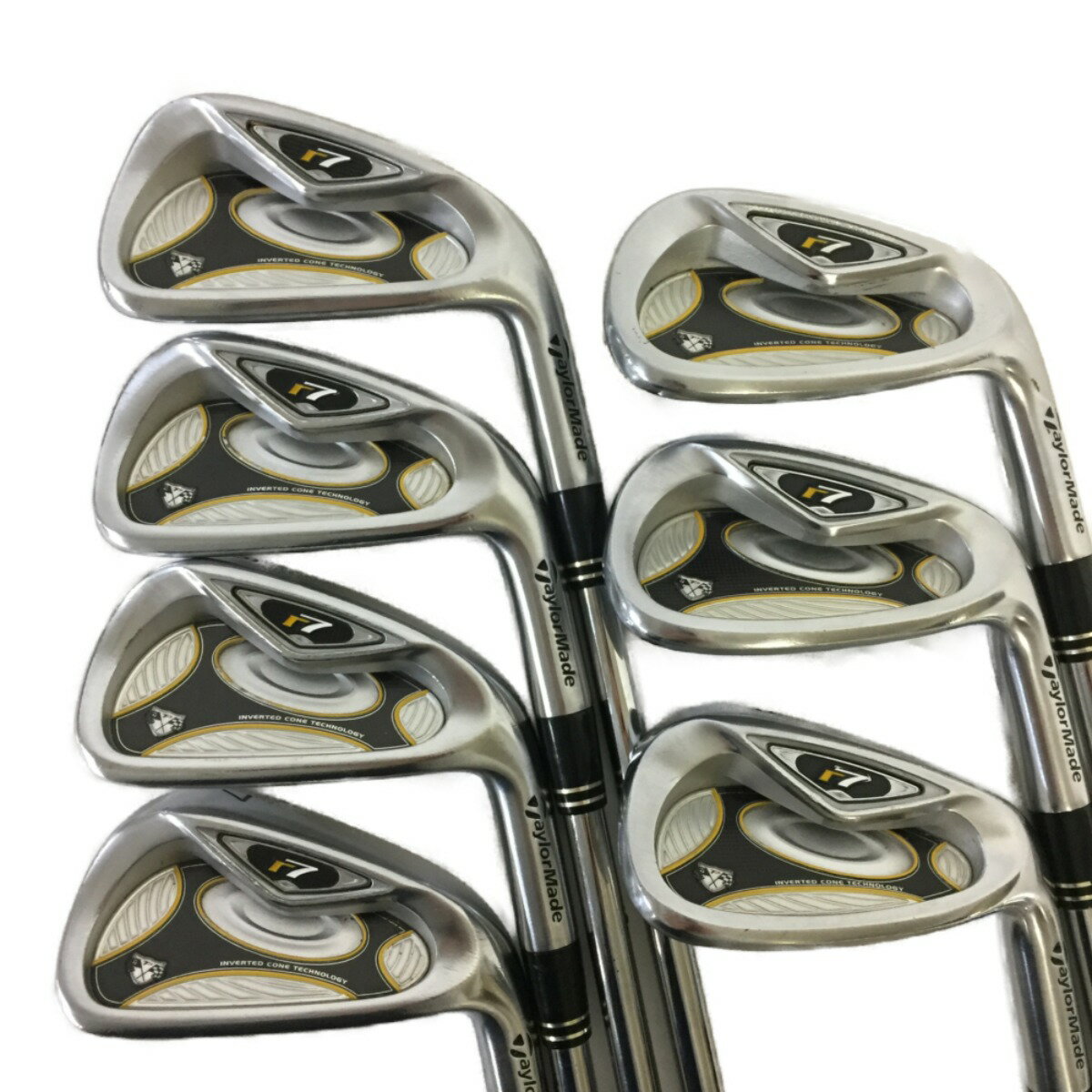 ◎◎【中古】TaylorMade テーラーメイド r7 TP 4-9.P 7本 アイアンセット N.S.PRO 950GH S Cランク