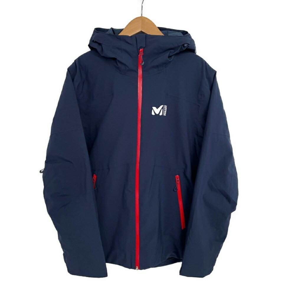 ◆◆【中古】MILLET ミレ スノーボードウェア　(ジャケット) 　メンズ　Lサイズ ネイビー Bランク