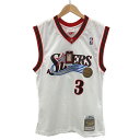 ☆☆【中古】 NBA アレン・アイバーソン IVERSON ユニフォーム #3 サイズ M メンズ Bランク