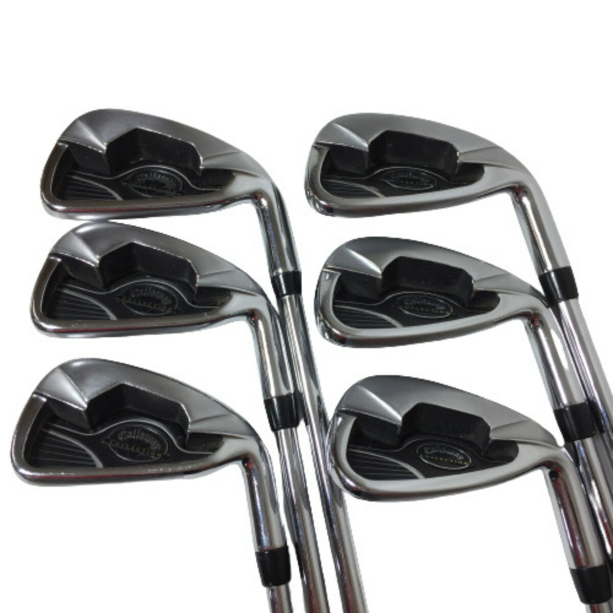 ◎◎【中古】Callaway キャロウェイ コレクション 5-9.P 6本 アイアンセット GS90 CPT S200 グリップ破損 Cランク