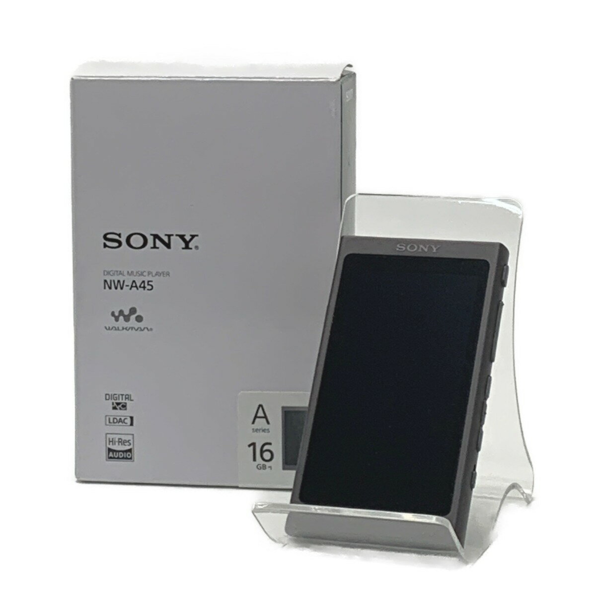 ☆☆【中古】SONY ソニー 《 ウォークマン Aシリーズ 》アグレイッシュブラック / 2017年製 / 16GB / NW-A45 Bランク