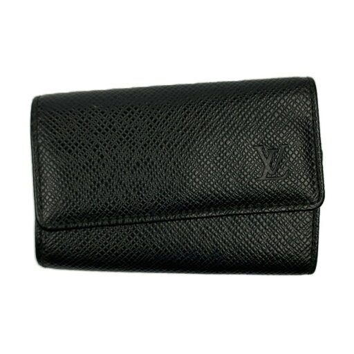 ▽▽【中古】LOUIS VUITTON ルイヴィトン ミュルティクレ 6 タイガ キーケース M30500 ブラック Cランク ▽▽【中古】LOUIS VUITTON ルイヴィトン ミュルティクレ 6 タイガ キーケース M30500 ブラック Cランク