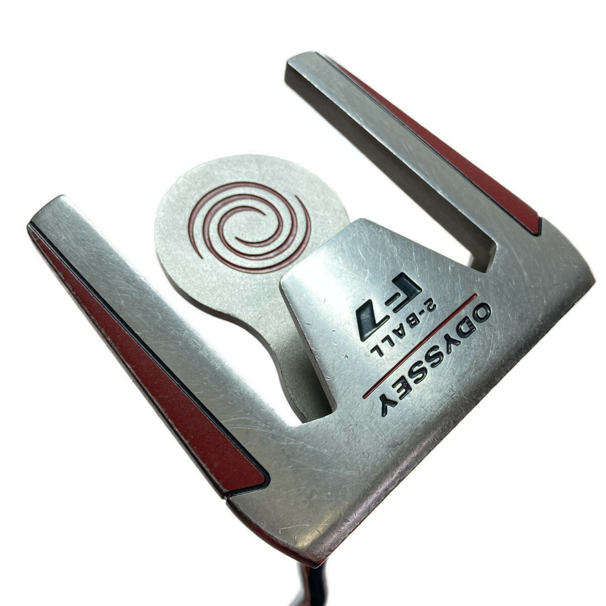 ◎◎【中古】ODYSSEY オデッセイ WHITE HOT XG 2-BALL F7 PT パター トゥルーテンパー カバーあり Cランク