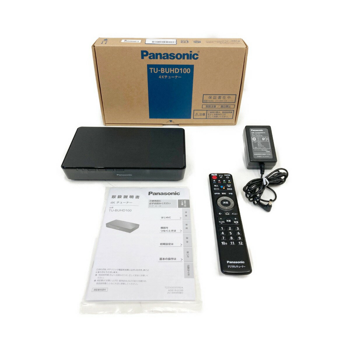 〇〇【中古】Panasonic パナソニック 4Kチューナー TU-BUHD100 Bランク