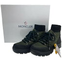 ●●【中古】MONCLER クレメントブーツ D2 09A 1024810 019EJ カーキ×ブラック Bランク