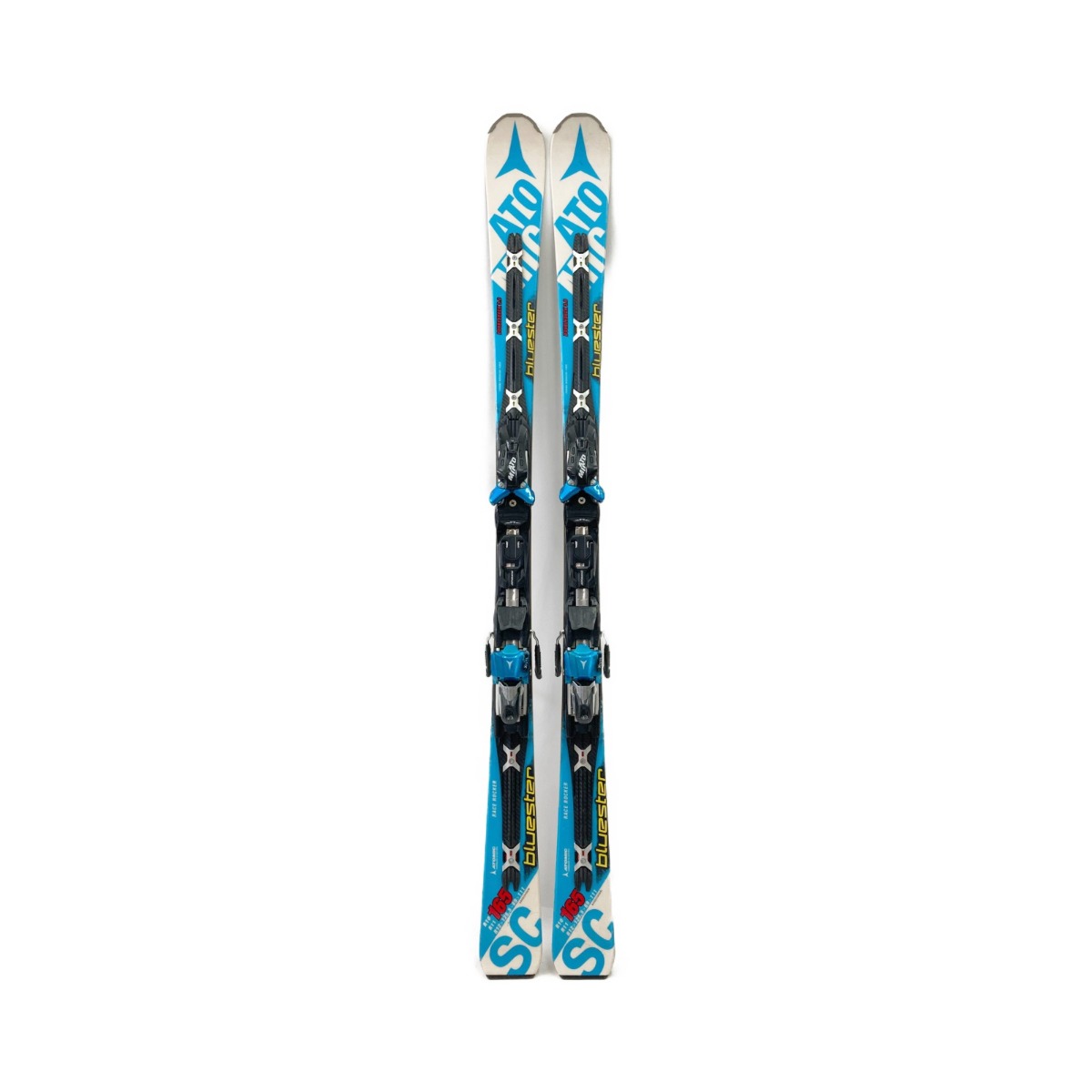 〇〇【中古】ATOMIC アトミック bluester ブルースター SC DOUBLEDECK ダブルデック3.0 スキー板 ブルー x ホワイト Bランク