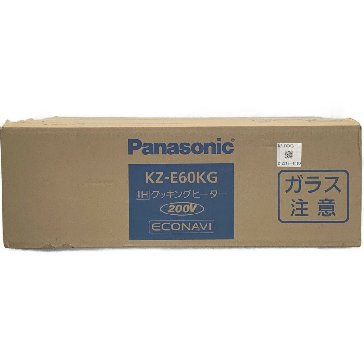 ☆☆【中古】Panasonic パナソニック 《 据置IHクッキングヒーター 》2019年製 / 200V / KZ-E60KG Sランク