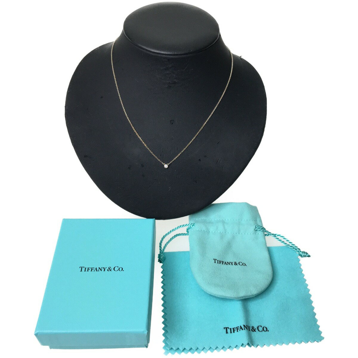 ▼▼【中古】Tiffany & Co. ティファニー レディース ネックレス バイザヤード シルバー925 40 Bランク