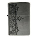 □□【中古】 ZIPPO ジッポ 十字架 Bランク