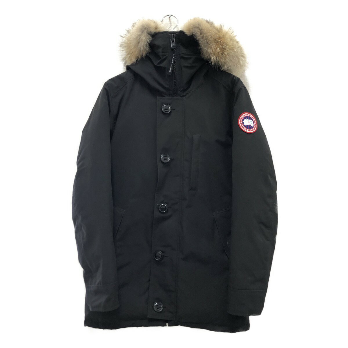 □□【中古】CANADA GOOSE カナダグース メンズ衣料 ジャンパー　 パーカー Jasper Parka SIZE S 3438JM ブラック Bランク