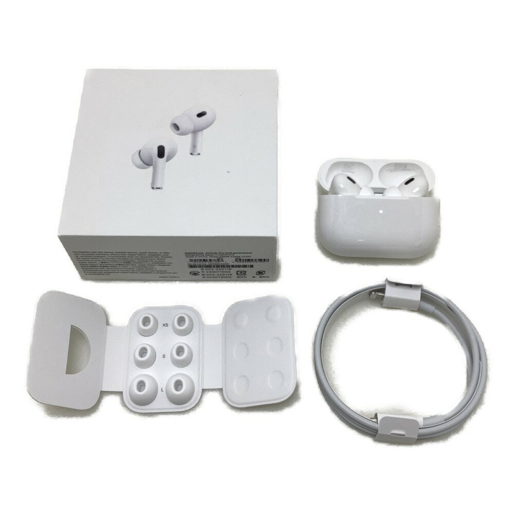 ▲▲【中古】Apple アップル AirPods PRO 2 ワイヤレスイヤホン MQD83J/A Bランク