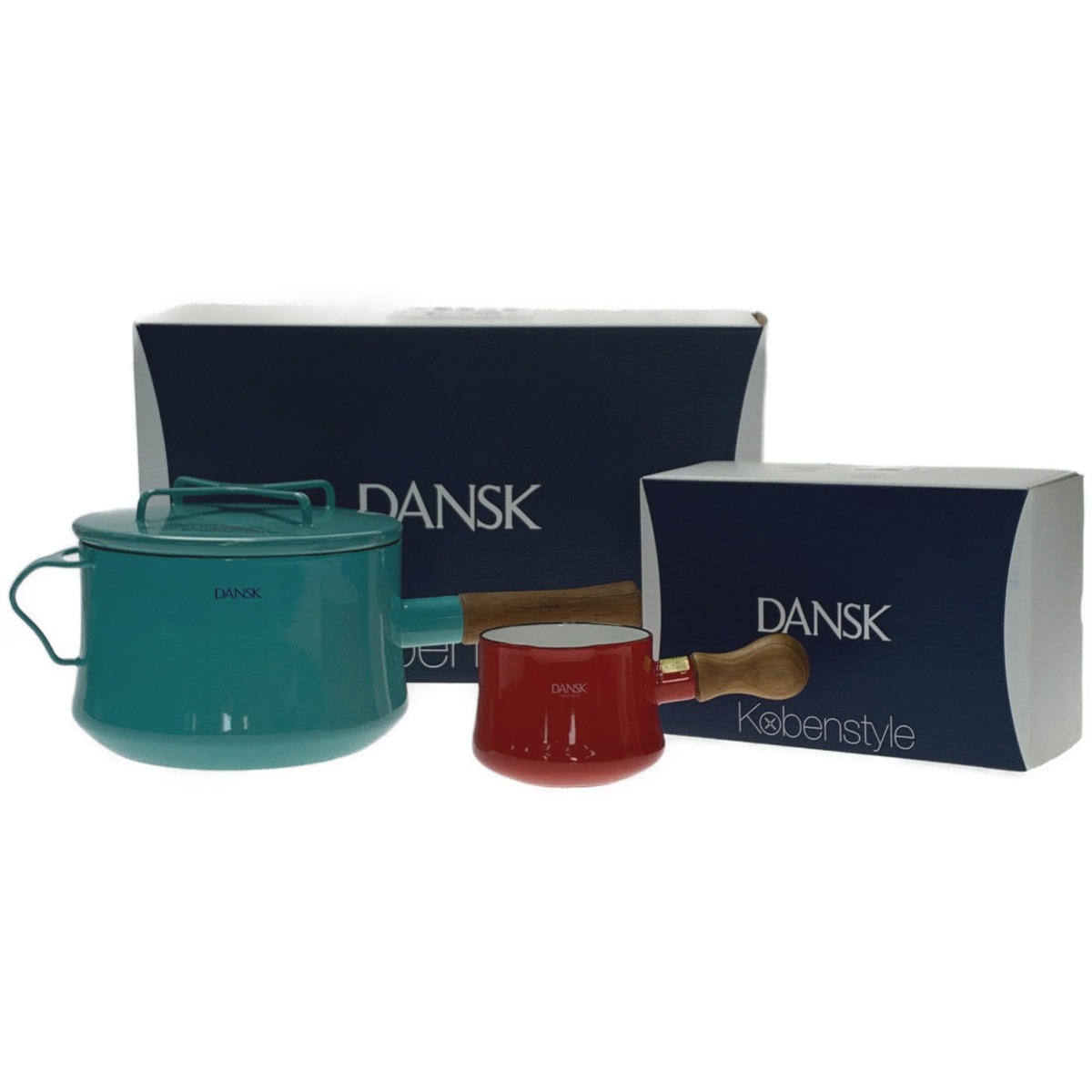 ☆☆【中古】DANSK ダンスク 《 コベンスタイル / バターウォーマー 》2セット / 片手鍋 Aランク