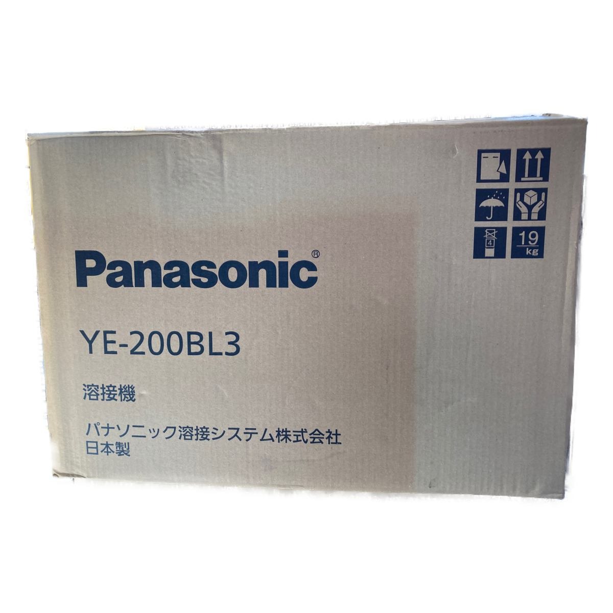 □□【中古】Panasonic パナソニック フルデジタル 直流TIG溶接機　2015年製 YE-200BL3 Sランク