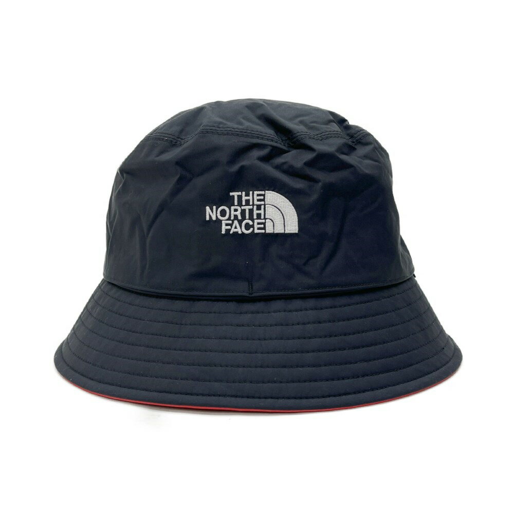 ◆◆【中古】THE NORTH FACE ザノースフェイス ウォータープルーフキャンプサイドハット（ユニセックス） バケットハット　M NN42234 ホライズンレッド Sランク