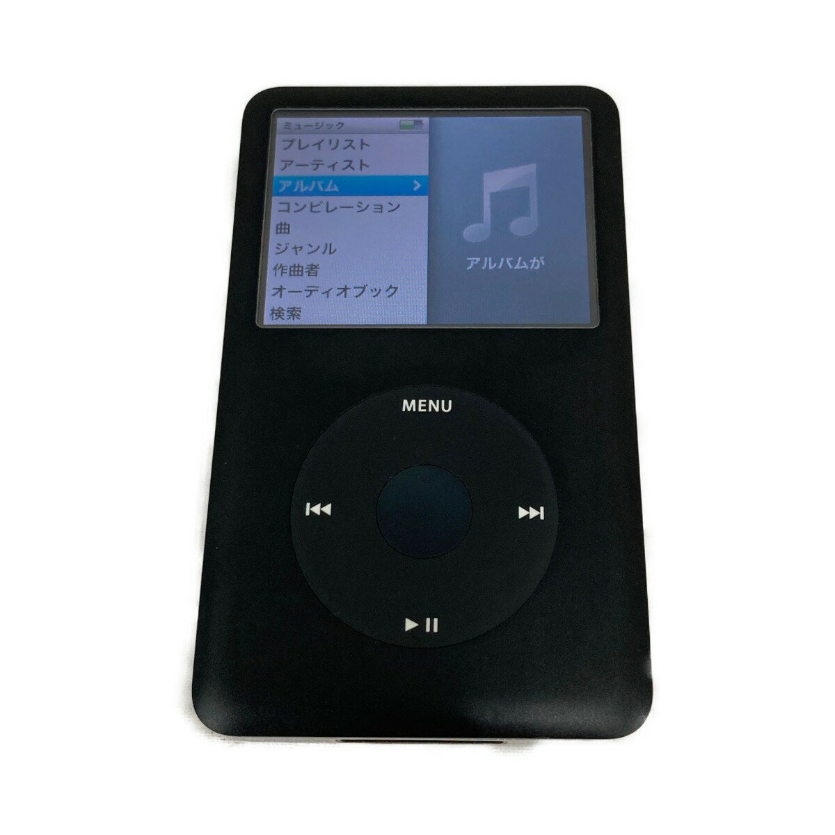 〇〇【中古】Apple アップル iPod classic 160GB A1238 稼働品 ジャンク品扱い Dランク