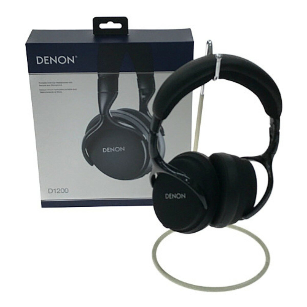 ▼▼【中古】DENON デノン ハイレゾ対応 ヘッドフォン DENON D1200 Bランク