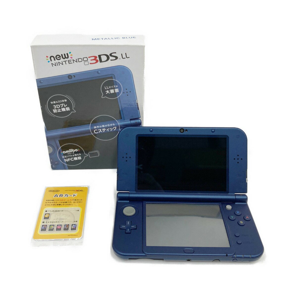 〇〇【中古】Nintendo ニンテンドウ new Nintendo 3DS LL ブルー Bランク