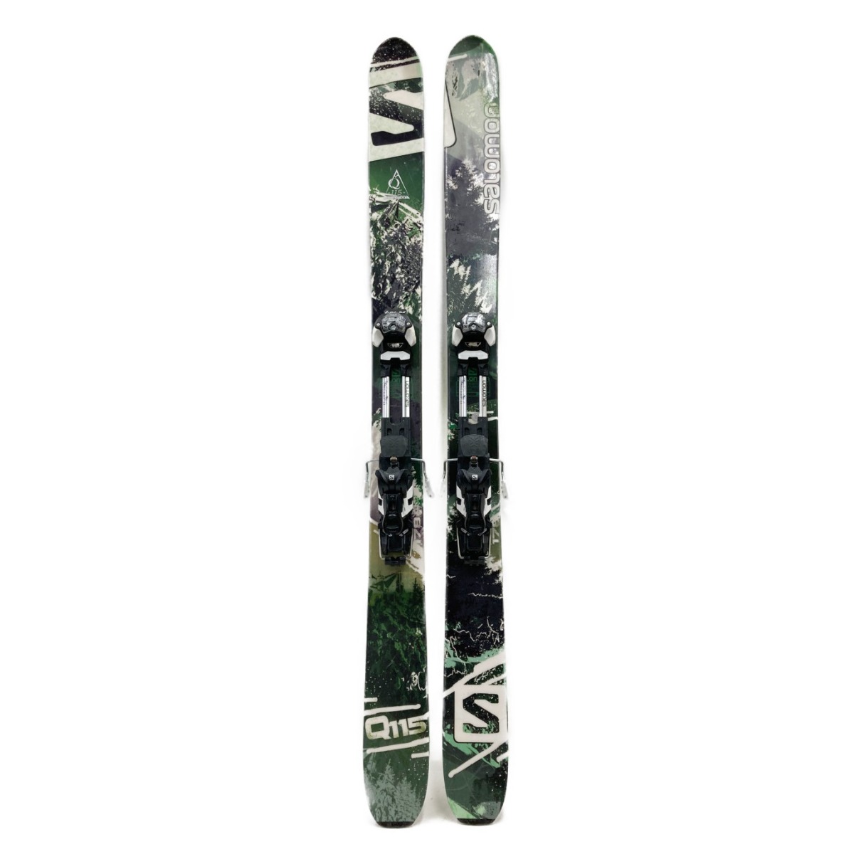 〇〇【中古】SALOMON サロモン 2014モデル スキー板 Q115 Salomon GUARDIAN13 現状渡し Cランク