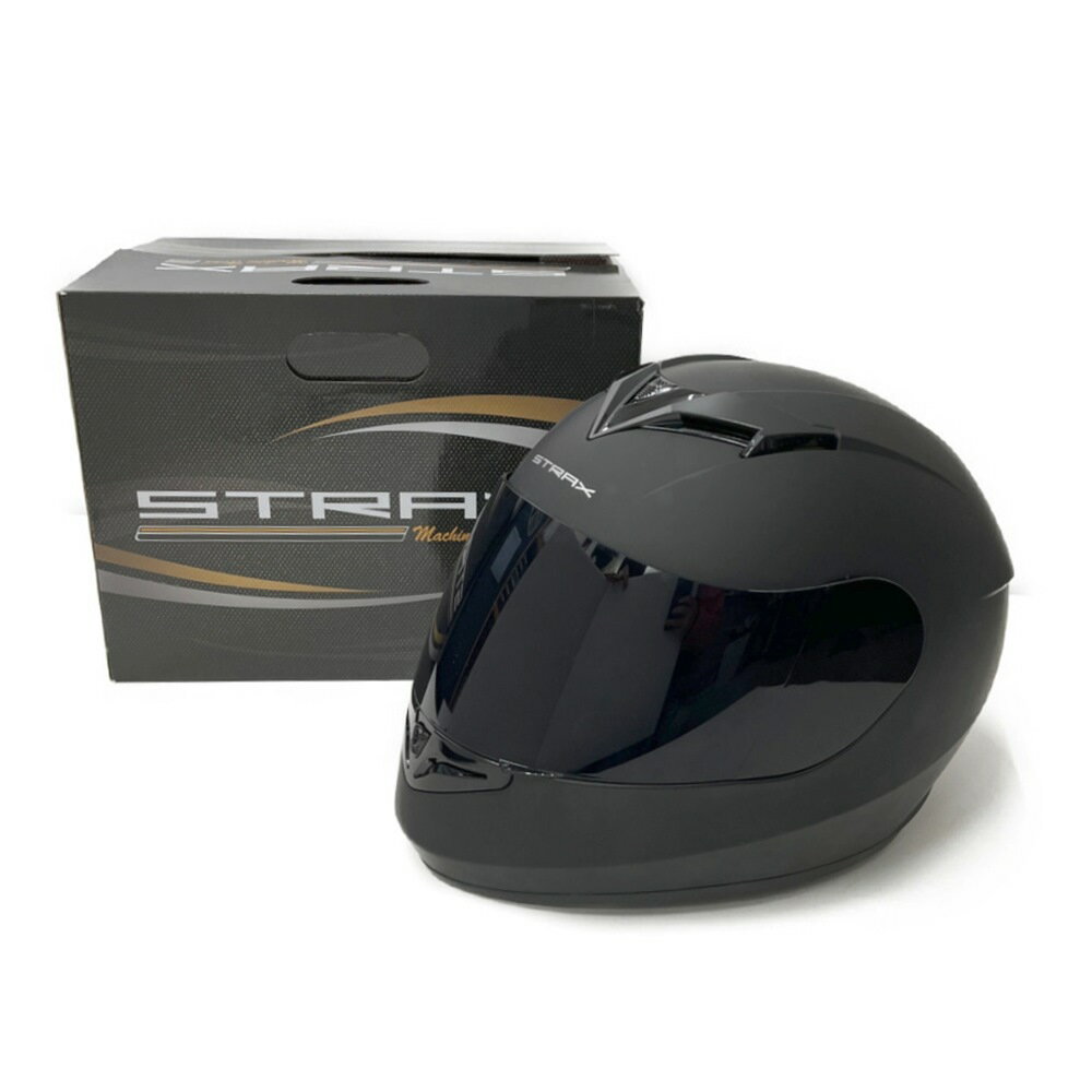 ◆◆【中古】リード工業　LEAD フルフェイスヘルメット　STRAX SF-12　2022年6月製造　Lサイズ　替えシールド付 ブラック Bランク