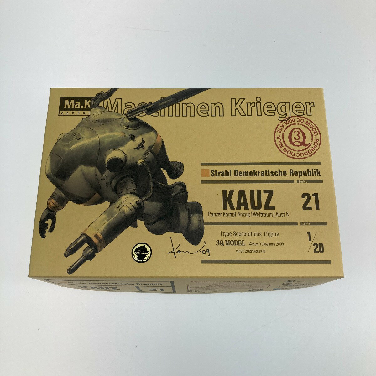 ●●【中古】 1/20 カウツ 「Ma.K. マシーネンクリーガー Zbv3000」 シリーズ21 [YK-01] Bランク