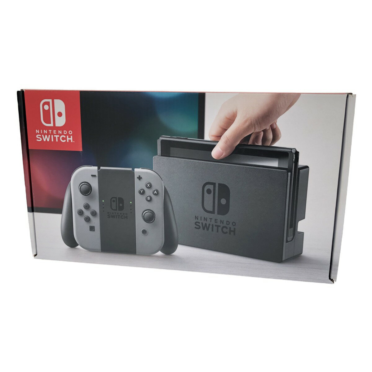 □□【中古】Nintendo ニンテンドウ ゲーム機 Switch スイッチ HAC-S-KAAAA Bランク