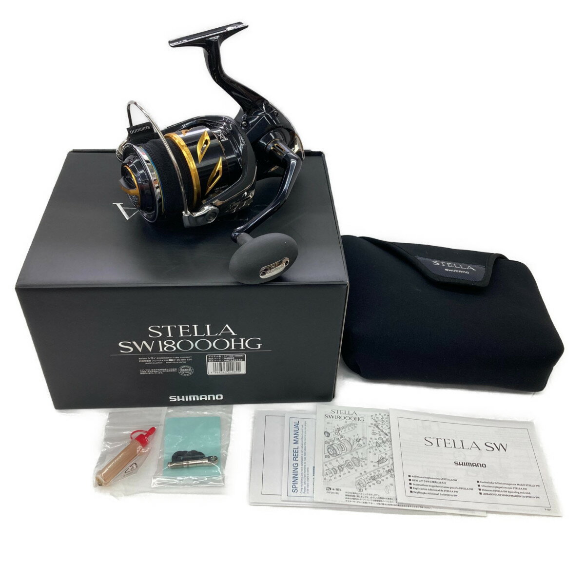 ##【中古】SHIMANO シマノ 20 ステラ SW 18000HG 04080 STELLA リール Bランク