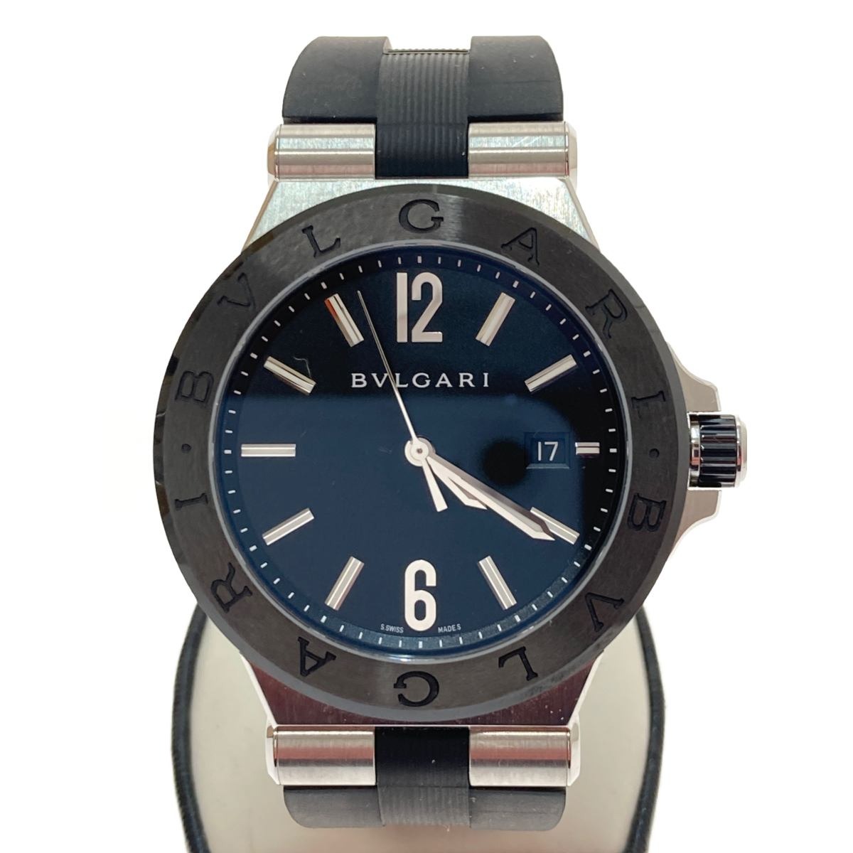 □□【中古】BVLGARI ブルガリ 腕時計　ディアゴノ 自動巻き DG42SC Bランク