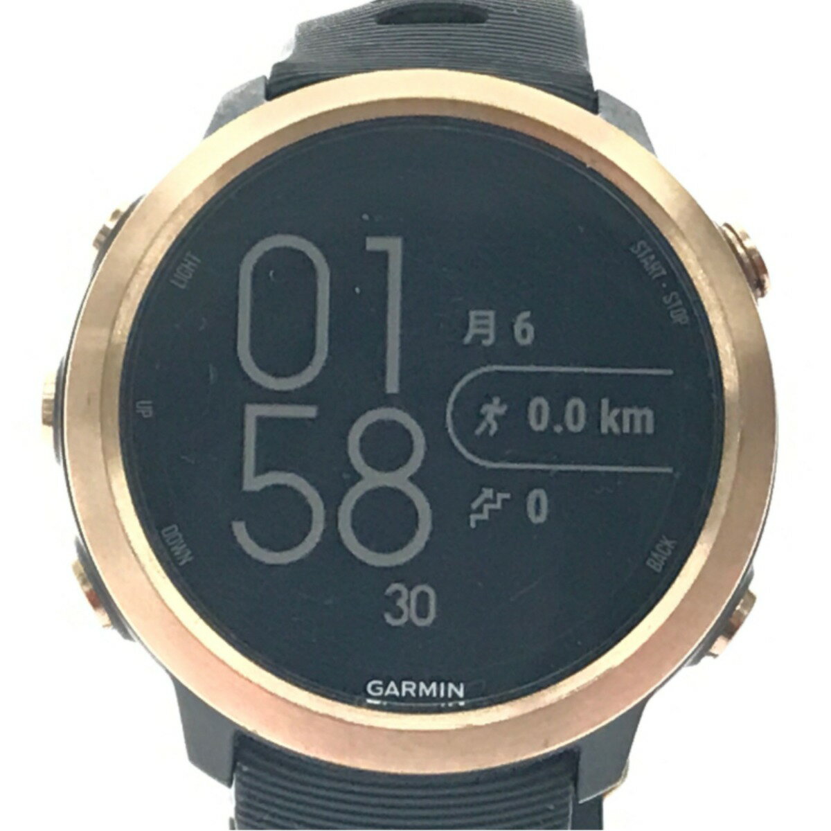 ▼▼【中古】GARMIN ミュージックプレイヤー内蔵GPSウォッチ ForeAthlete 645 music Bランク