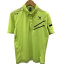 ♪♪【中古】OAKLEY オークリ メンズ ゴルフウェア ポロシャツ SIZE XL 黄緑 Bランク