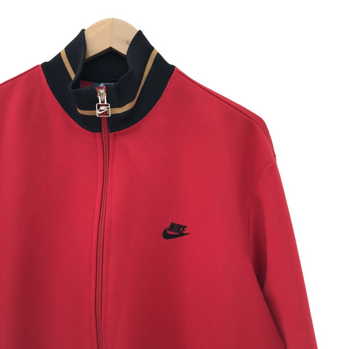 □□【中古】NIKE ナイキ メンズ衣料 ジャージ 80s ジャージトップ SIZE XL レッド Bランク