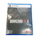 ZZyÁzPlayStation vCXeCV BIOHAZARD RE:4 PS5\tg v_NgR[hۏ؂Ȃ BN