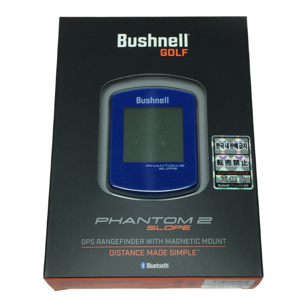 ◎◎【中古】Bushnell ブッシュネル PHANTOM2 SLOPE ファントム2 スロープ GPS ゴルフナビ 距離測定器 Bランク