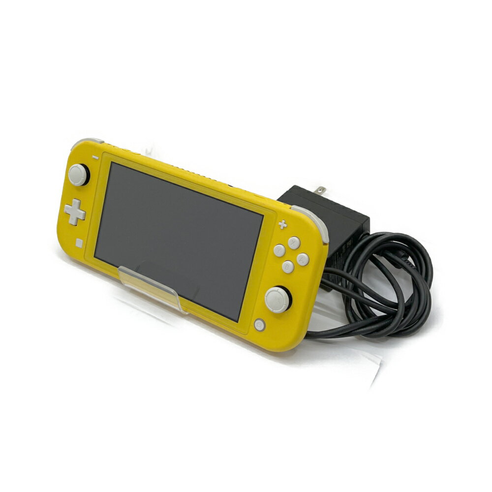 ◆◆【中古】Nintendo ニンテンドウ Switch Lite スイッチライト　ACアダプター付 HDH-001 イエロー Cランク