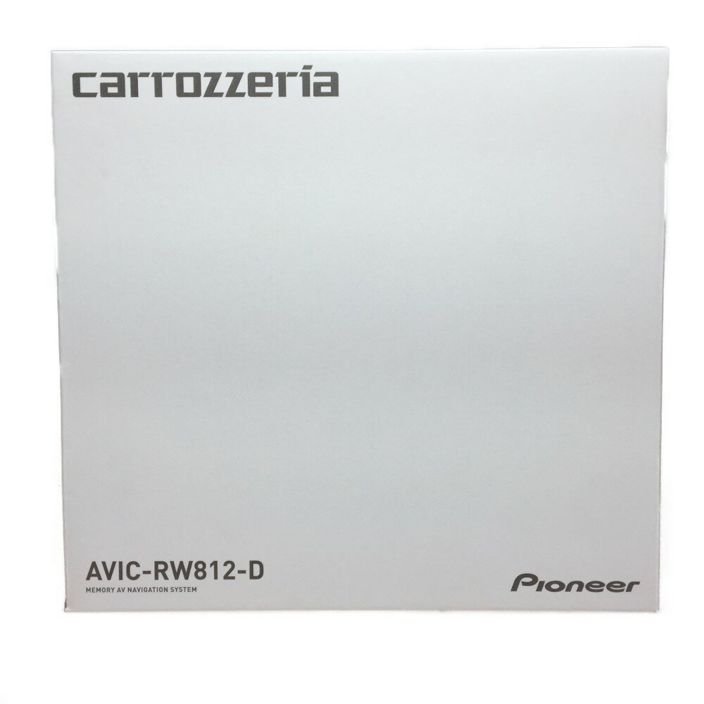 ◎◎【中古】carrozzeria カロッツェリア 楽ナビ カーナビ 7V型HD パイオニア AVIC-RW812-D Sランク