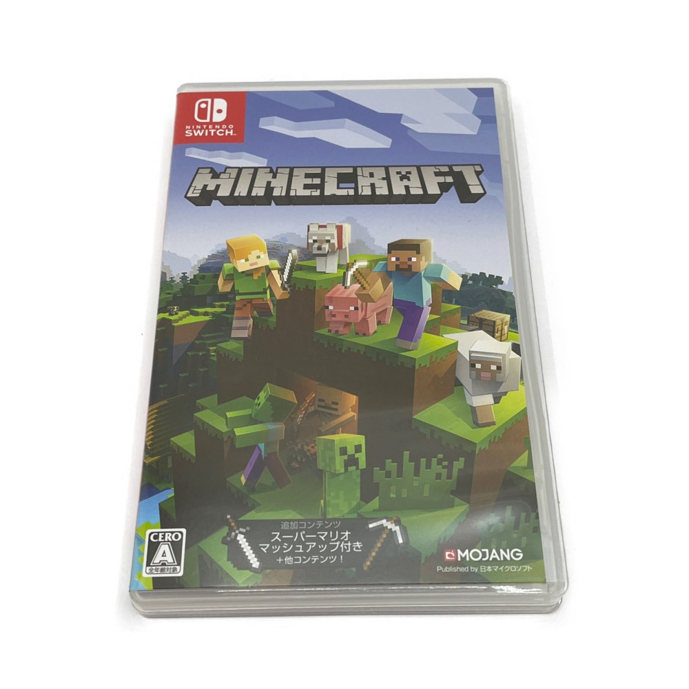 ◆◆【中古】Nintendo SWITCHソフト　マインクラフト　MINECRAFT　ゲームソフト Bランク