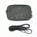 ▼▼【中古】COACH コーチ クロスボディ クラッチ スター リベット ダークシルバー レディース 59452 Bランク(4)