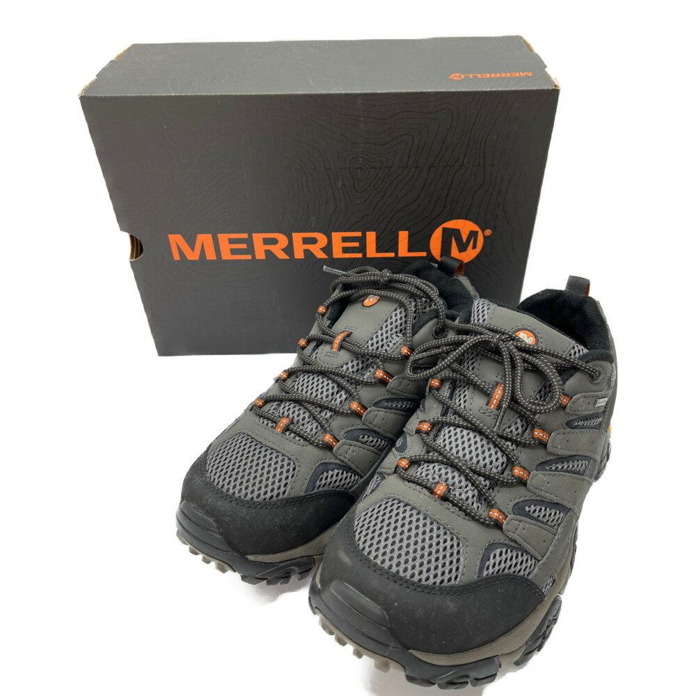 ◆◆【中古】MERRELL メレル モアブ2ゴアテックスワイドワイズ　27.5cm J06039 ダークグレー Bランク