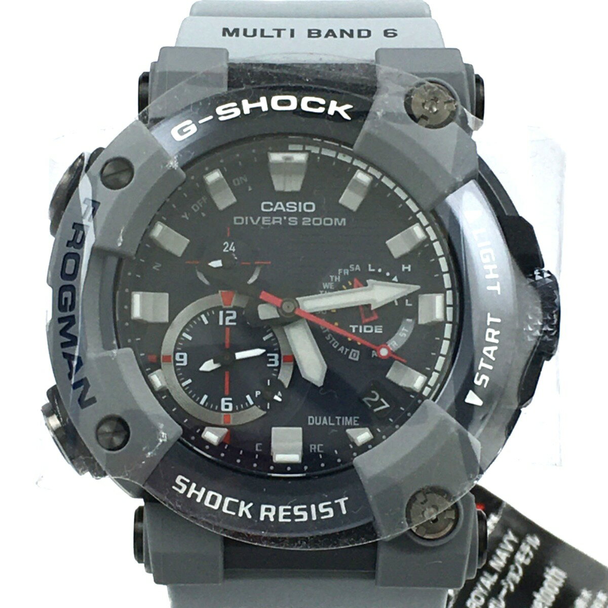 ▽▽【中古】CASIO カシオ G-SHOCK 電波ソーラー フロッグマン ROYAL NABYコラボ GWF-A1000RN Aランク