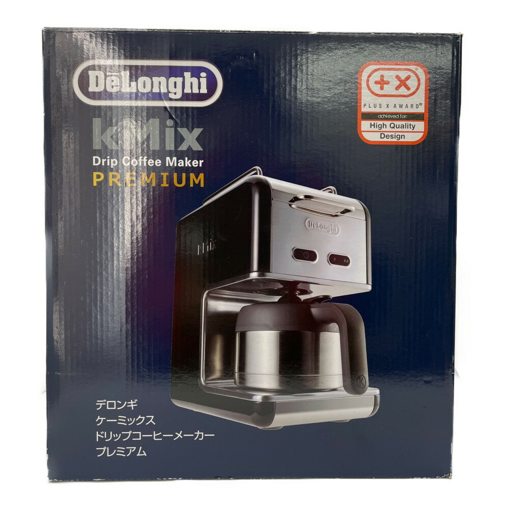 ◆◆【中古】DeLonghi デロンギ ドリップコーヒーメーカープレミアム CMB5T ブラック Aランク