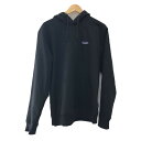 □□【中古】Patagonia パタゴニア メンズ衣料 パーカー リジェネラティブオーガニックサーティーファインド SIZE M 39611 ブラック Bランク