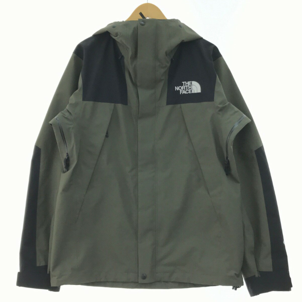 ▼▼【中古】THE NORTH FACE ザノースフェイス マウンテン ジャケット NP61800 オリーブ Bランク