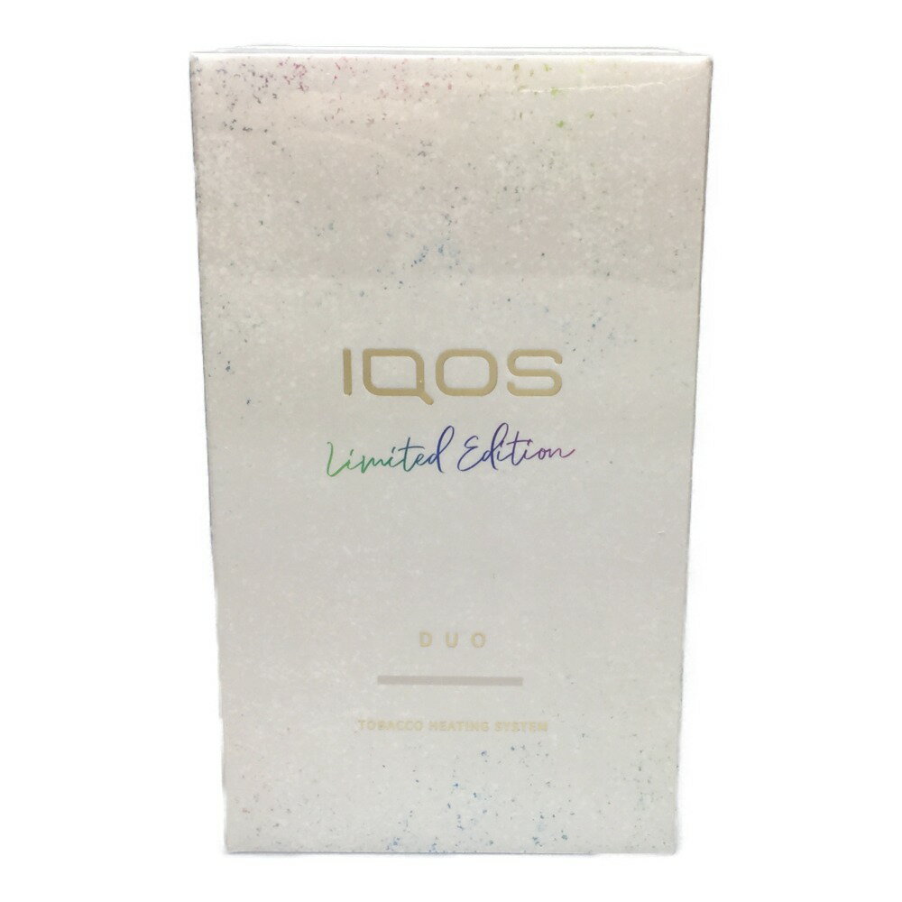 ◎◎【中古】IQOS アイコス 3 DUO デュオ ムーンライトシルバー MOONLIGHT SILVER LIMITED EDITION Nランク