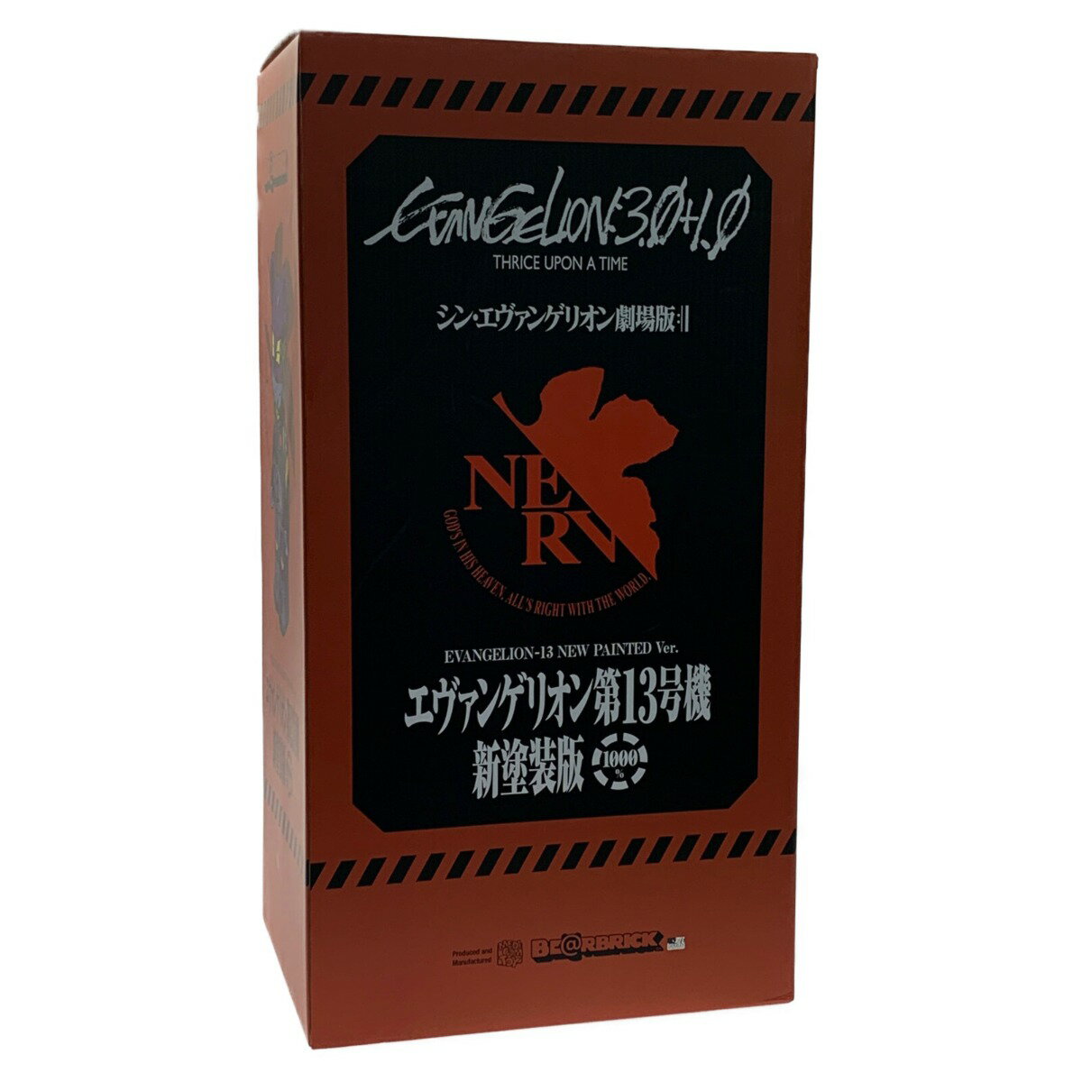 ☆☆【中古】BE@RBRICK ベアブリック《 エヴァンゲリオン 第13号機 》新塗装版 1000％ Aランク