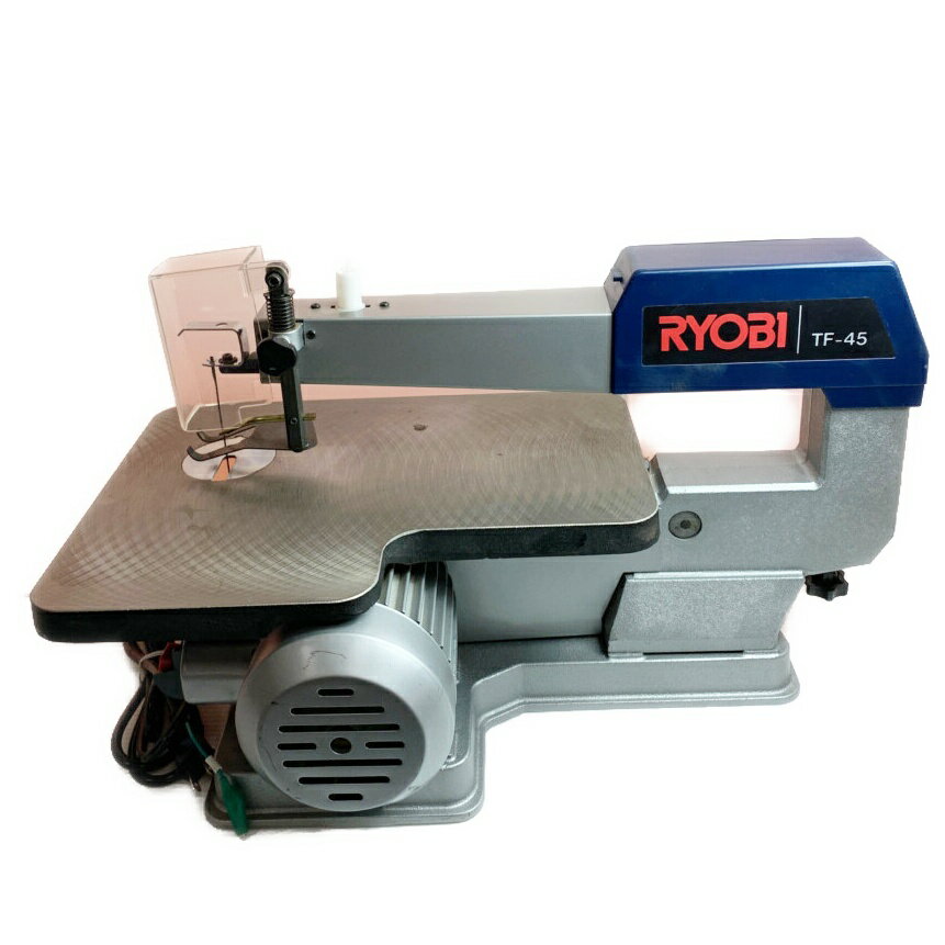 ♭♭【中古】RYOBI リョービ 卓上糸のこ盤 本体のみ コード式 100v TF-45 Bランク