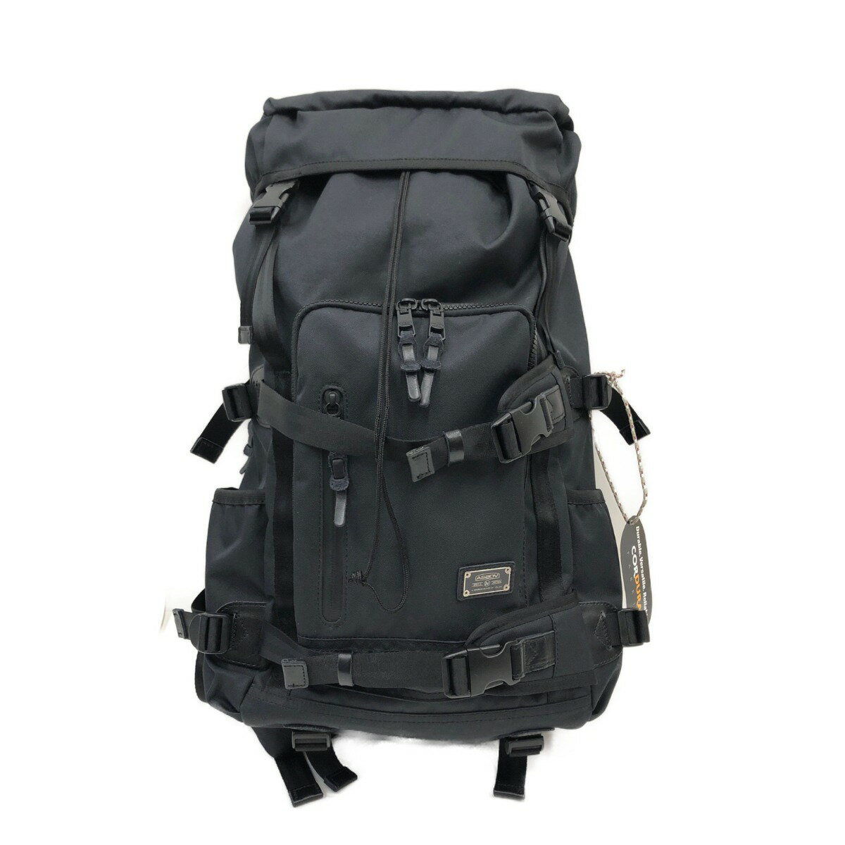 ZZyÁzAS2OV obO bN CORDURA DOBBY 305D BACK PACK BLACK 061400-10 ubN BN