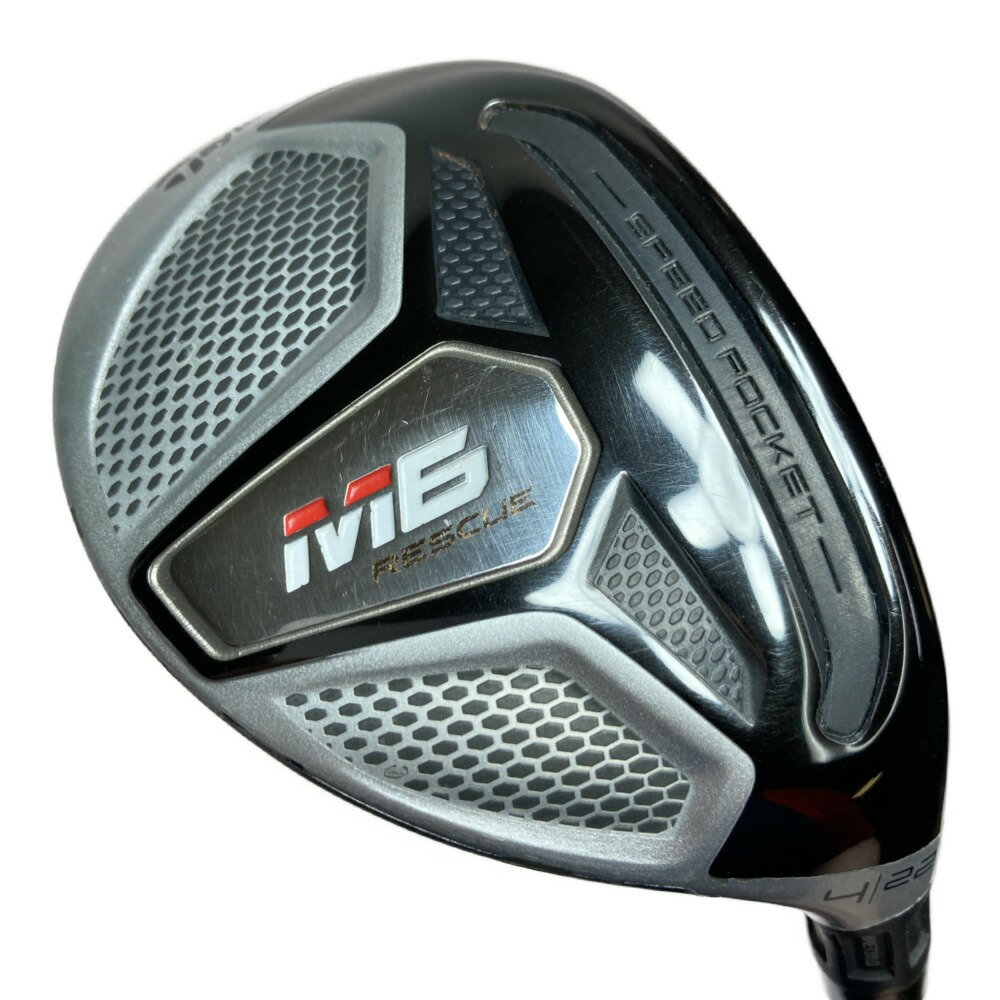 ◎◎【中古】TaylorMade テーラーメイド M6 レスキュー 4UT 22° ユーティリティ FUBUKI TM6 S Cランク