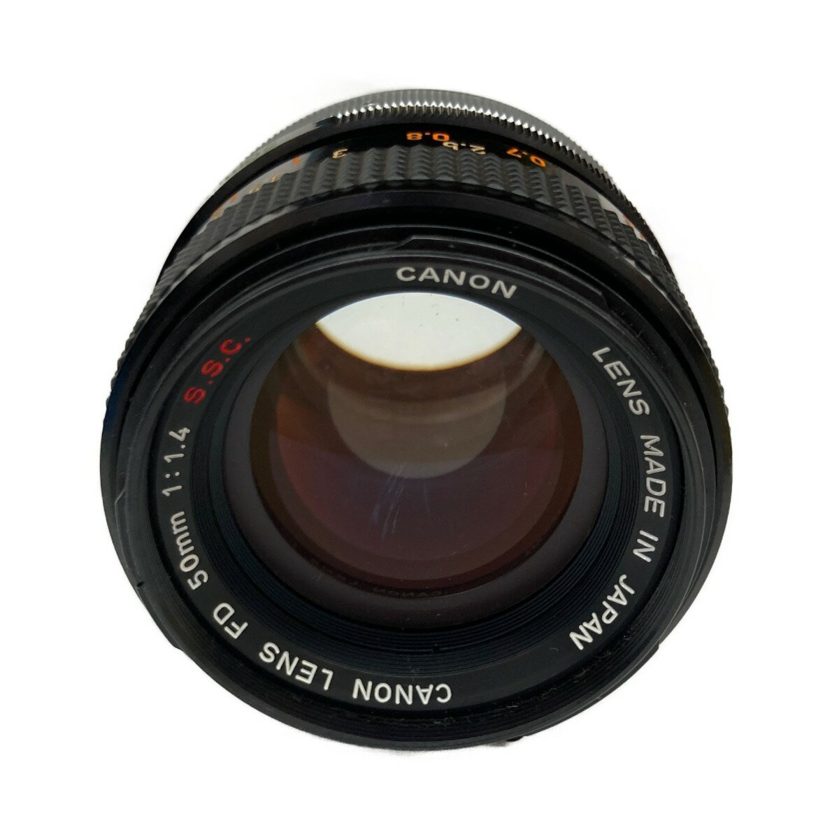 〇〇【中古】CANON キャノン CANON LENS FD レンズ 50mm F1.4 S.S.C ジャンク品 現状渡し Dランク