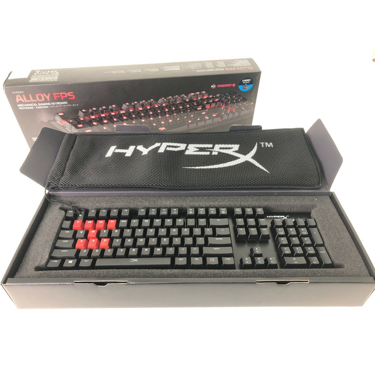 ▼▼【中古】キングストン ゲーミングキーボード HX-KB1BL1-NA/A3 Bランク